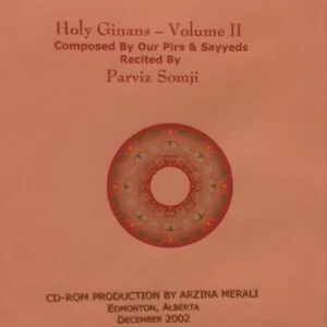 Holy Ginans - Volume II by Parviz Somji album cover