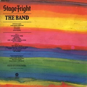 Stage Fright by The Band album cover