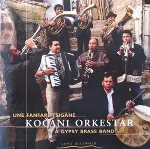 A Gypsy Brass Band by Kočani Orkestar album cover