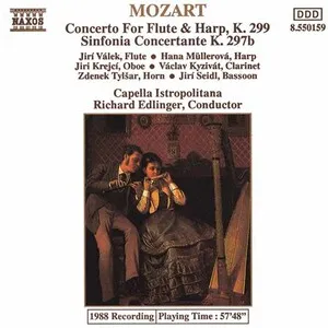 Concerto for Flute & Harp, K.299; Sinfonia concertante K.297b by Wolfgang Amadeus Mozart album cover
