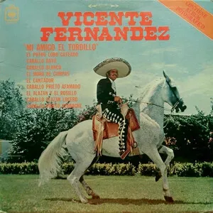 Mi amigo el tordillo by Vicente Fernández album cover