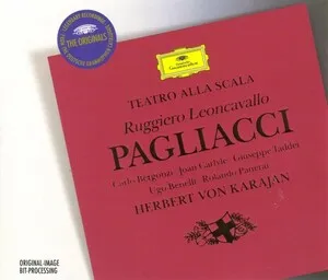 Pagliacci by Ruggiero Leoncavallo album cover