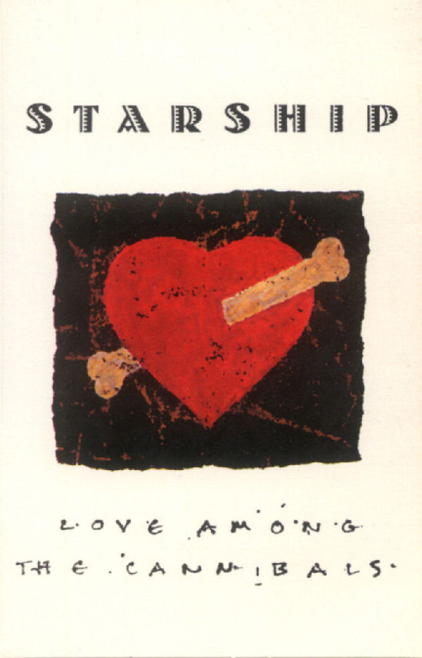 Love Among the Cannibals by Starship (Album; RCA; 9693-4-R
