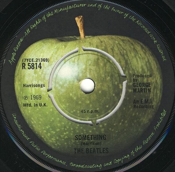 Something / Come Together by The Beatles (Single, Pop Rock