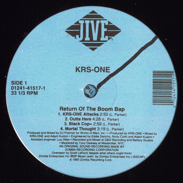 KRS-One – Return Of The Boom Bap 71zUwLtwuSL._UF1000,1000_QL80_.jpg