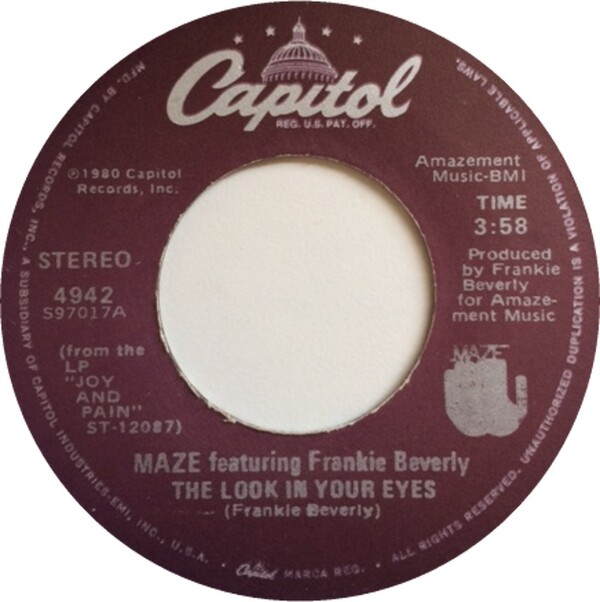 The Look in Your Eyes / Roots by Maze Featuring Frankie Beverly (Single