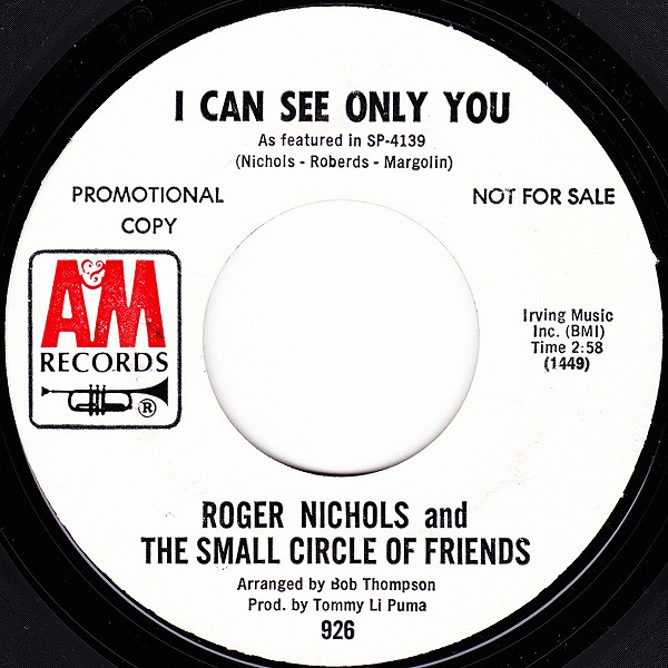 Roger Nichols The Small Circle of Fr ROGER NICHOLS & THE SMALL