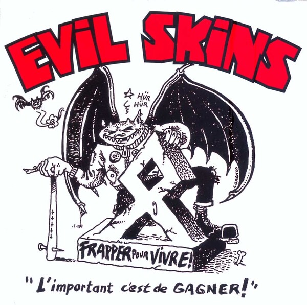 洋楽 EVIL SKINS CD 1987 Evil Skins – Une Force, Une Cause, Un Combat – CDr (Album