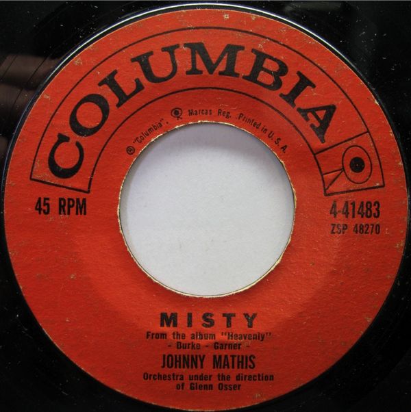 Misty / The Story of Our Love by Johnny Mathis (Single, Standards ...