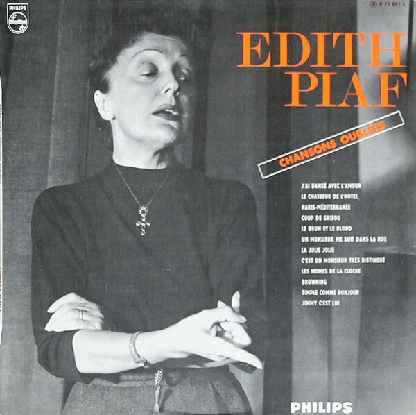 Livre 'Edith Piaf : Poésie Et Chansons' N°25 (Seghers 1974) - Signé Par Jean-Louis Barrault, état Correct