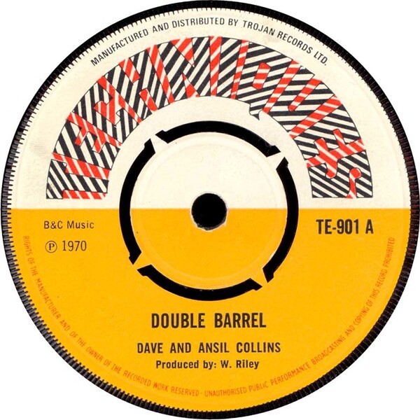 英LP Dave & Ansel Collins Double Barrel TBL162 TROJAN /00260 Double Barrel by Dave & Ansel Collins (Single, Skinhead
