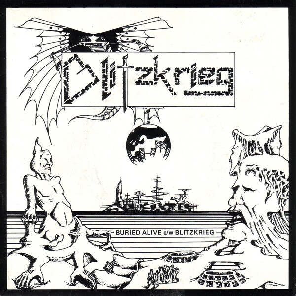 【NWOBHM】【UK Original】Blitzkrieg / Buried NWOBHM】【UK Original】Blitzkrieg / Buried