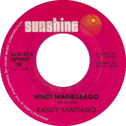 Hindi Magbabago by Randy Santiago (Single): Reviews, Ratings, Credits