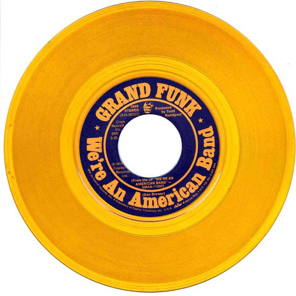 Review for We're an American Band / Creepin' - Grand Funk by