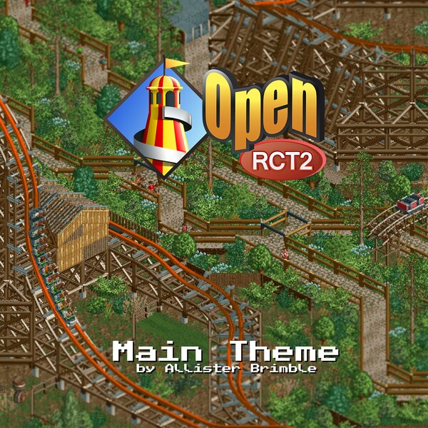 Music Rct2 RollerCoaster Tycoon: Open RCT2 Main Theme. by Allister Brimble (Single ...