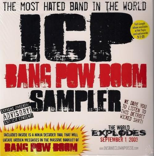 Bang Pow Boom Sampler by Insane Clown Posse (Additional release ...