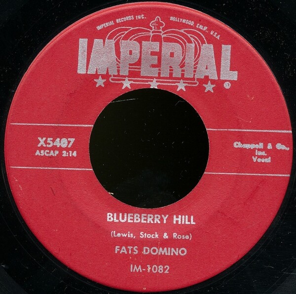 Blueberry Hill / Honey Chile by Fats Domino (Single, New Orleans R&B):  Reviews, Ratings, Credits, Song list - Rate Your Music