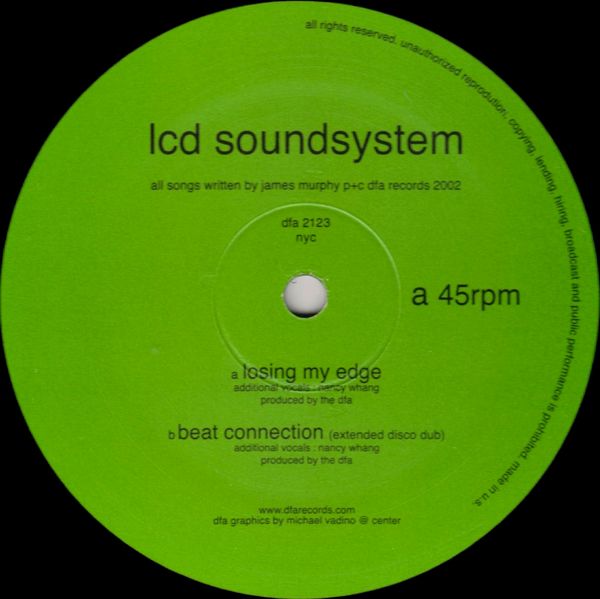 Losing My Edge / Beat Connection by LCD Soundsystem (Single, DancePunk