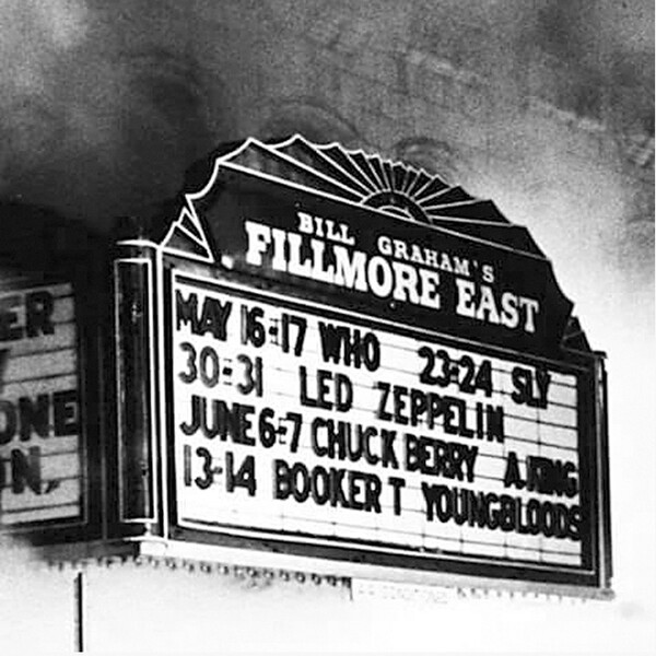 Live at Fillmore East, NY (1968 - 1971) - Rate Your Music