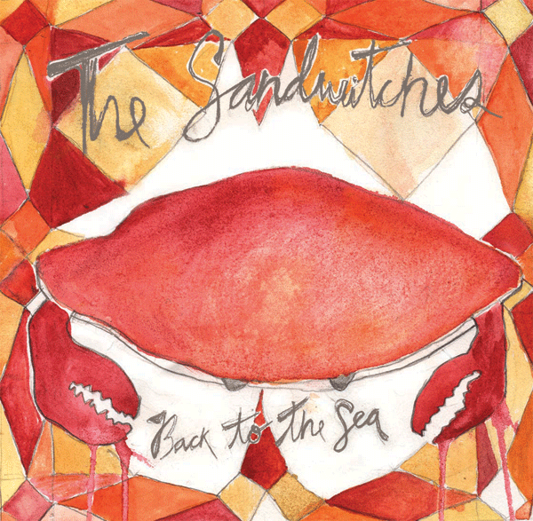 Back to the Sea / Beatle Screams by The Sandwitches (Single, Slacker