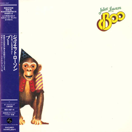Boo by Juliet Lawson (Album; Strange Days; POCE-1047): Reviews, Ratings ...