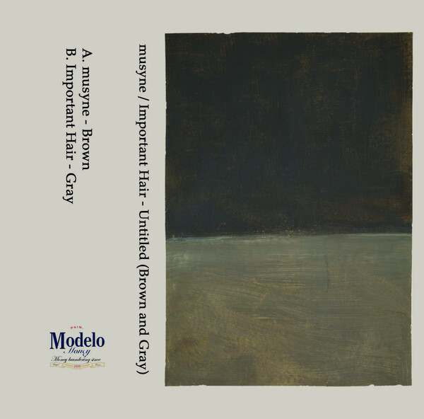 Untitled (Brown and Gray) by musyne / Important Hair (Album, Harsh ...