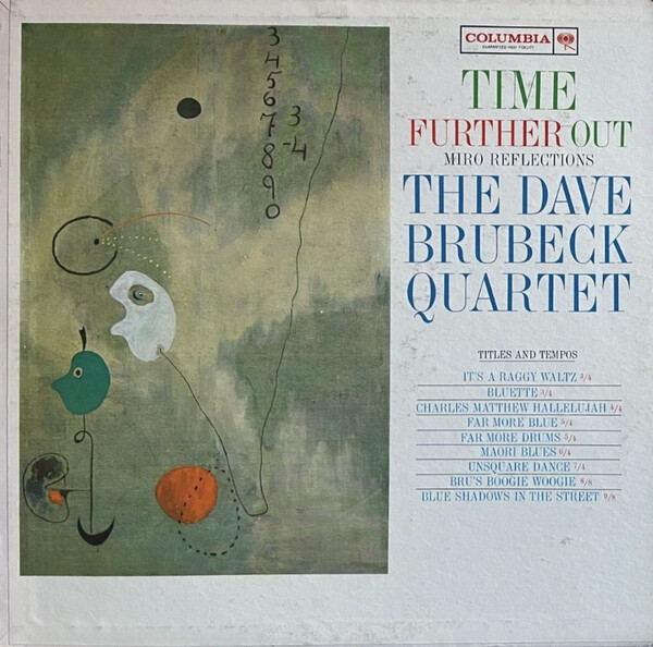 Time Further Out by The Dave Brubeck Quartet (Album, Cool