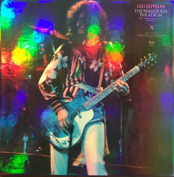 洋楽 LED ZEPPELIN THE PAREIDOLIA PARADIGM The Pareidolia Paradigm by Led Zeppelin (Bootleg; Empress Valley