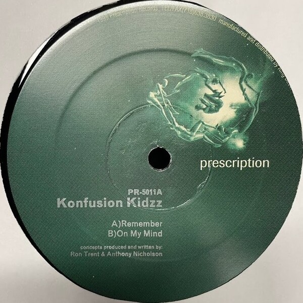 Konfusion Kidzz – Remember / On My Mind Kidzz Konfusion - Konfusion On Kidzz Remember/On