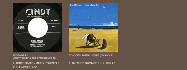 山下達郎 Sunday Songbook 1500回到達記念今月で掲載を終了 山下達郎 Sunday Songbook 1500回到達記念今月で掲載を終了