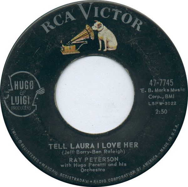 Review for Tell Laura I Love Her / Wedding Day - Ray Peterson by Musicbeetle - Rate Your Music