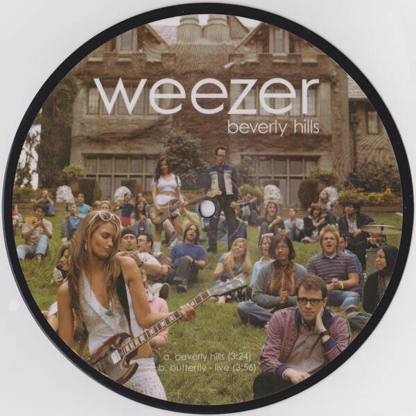 Beverly Hills / Butterfly by Weezer (Single; Geffen; 9881793