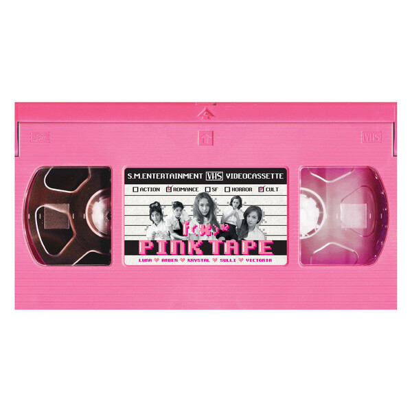 f(x) Pink Tape VHS 特典カード付き
