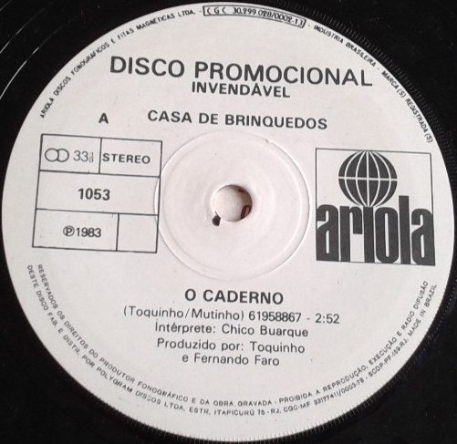 O caderno / A bicicleta by Chico Buarque / Simone (Single): Reviews ...