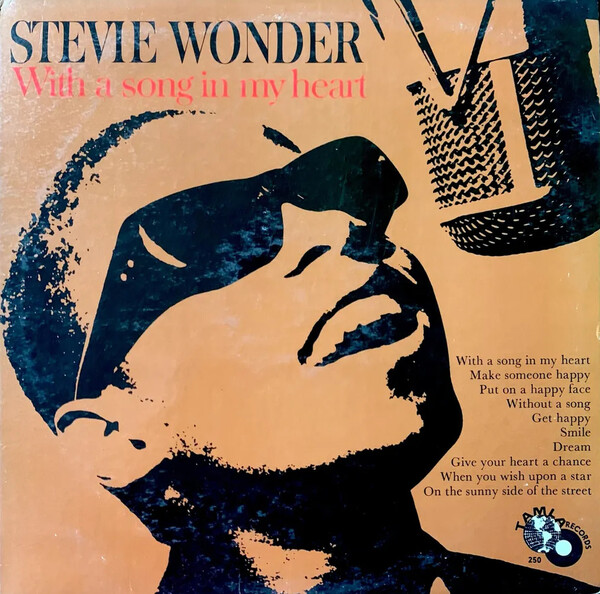 激レア　スティービーワンダー With a Song in My Heart With a Song in My Heart by Stevie Wonder (Album, Standards