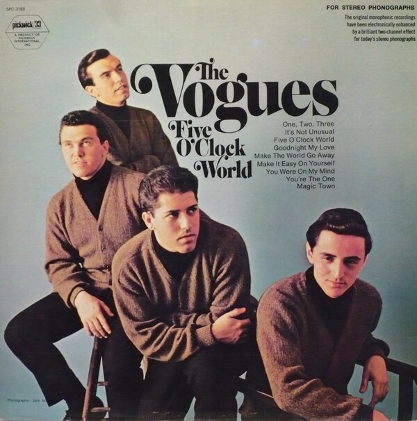 激レア　The Vogues  Five O'clock World 日本版EP The Vogues – Five O'Clock World – Vinyl (LP, Album, Mono
