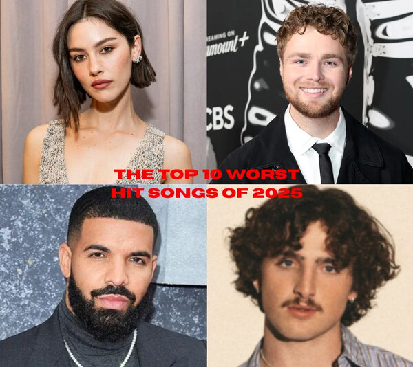 Top 10 Worst Hit Songs of 2025 - Rate Your Music