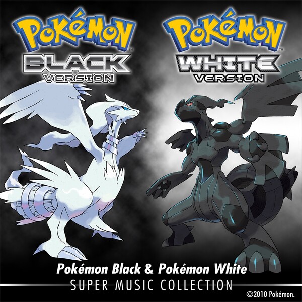 Music Super Black/White Pokemon collection supermusic blackwhite Pokémon Collection Media CD 4 Soundtrack Nintendo Switch