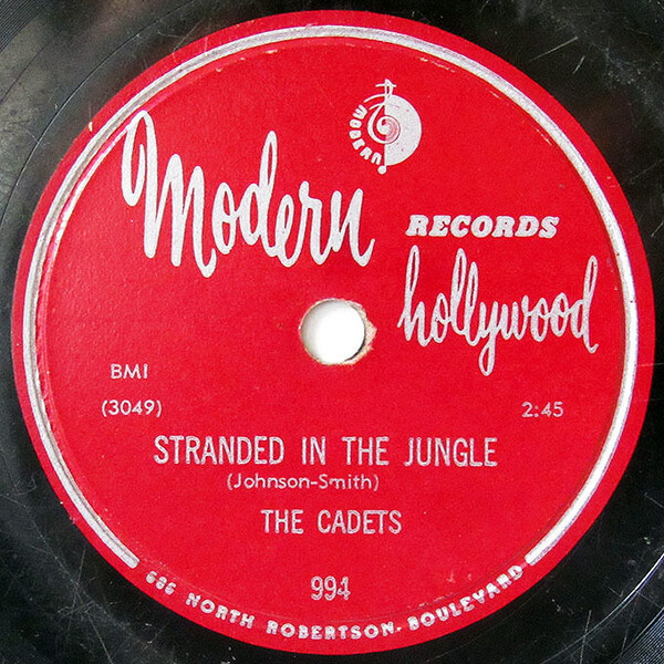 Stranded in the Jungle / I Want You by The Cadets (Single; Modern; 994):  Reviews, Ratings, Credits, Song list - Rate Your Music