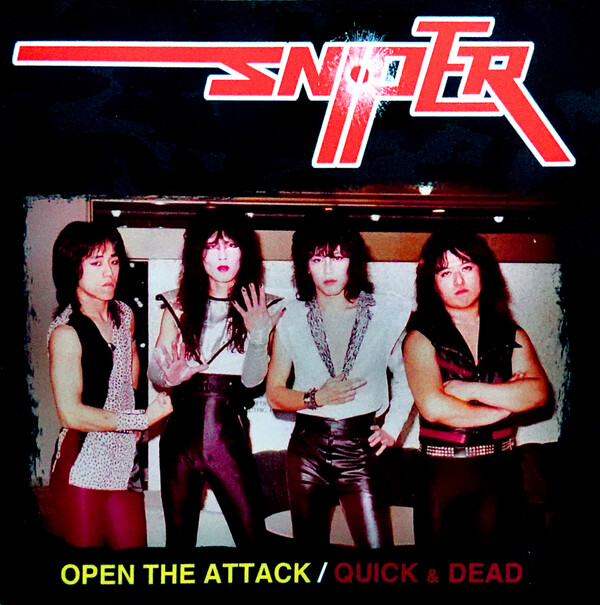 Open the Attack / Quick & Dead by Sniper (Bootleg; Old Metal; OMR 