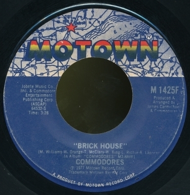 Brick House / Captain Quick Draw by Commodores (Single, Funk): Reviews