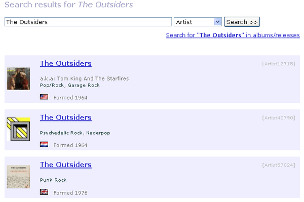 Add an artist - Rate Your Music