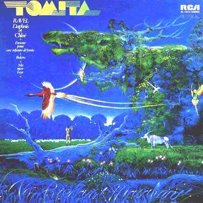 Cover art for Daphnis et Chloé by Tomita