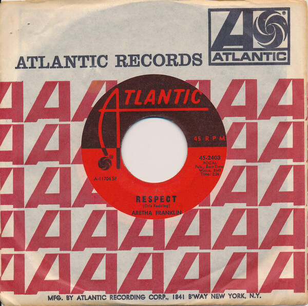Respect / Dr. Feelgood by Aretha Franklin (Single, Southern