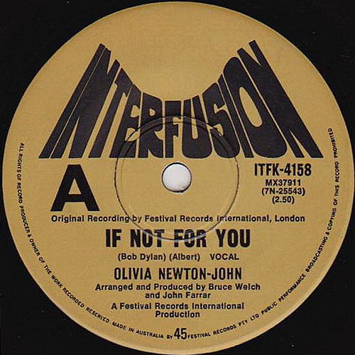 If Not for You / The Biggest Clown by Olivia Newton-John (Single