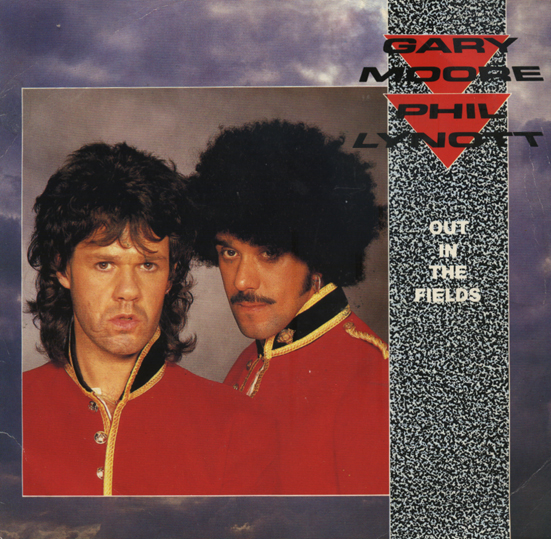 Out in the Fields / Military Man by Gary Moore & Phil Lynott (Single
