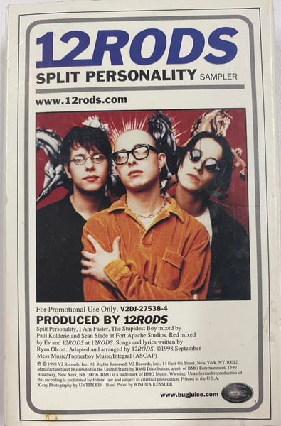 Split Personality Sampler by 12 Rods (Additional release, Indie Rock ...