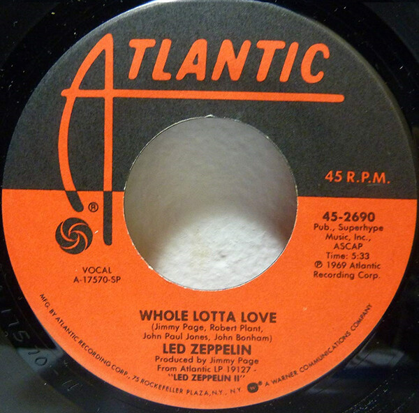 Whole Lotta Love / Living Loving Maid (She's Just a Woman) by Led