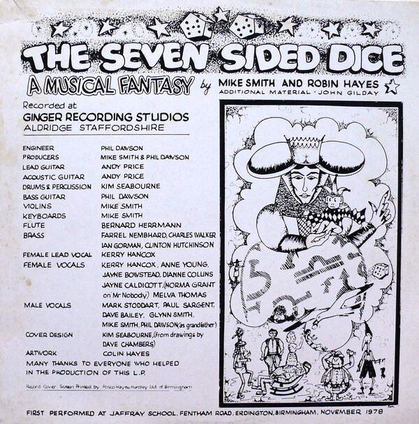 The Seven Sided Dice - A Musical Fantasy by Jaffray (Album