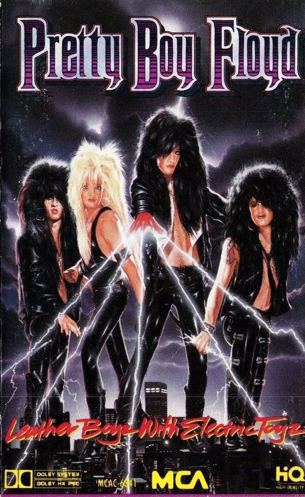 Leather Boyz with Electric Toyz by Pretty Boy Floyd (Album; MCA; MCAC